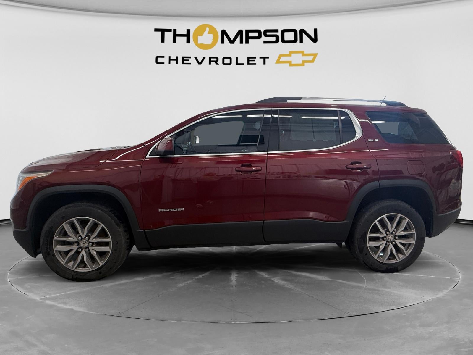 Used 2018 GMC Acadia SLE-2 with VIN 1GKKNSLS1JZ200342 for sale in Ubly, MI